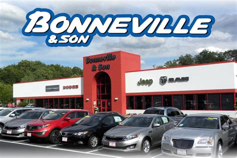 Bonneville dodge manchester - Learn more about our selection of new Jeep Grand Cherokee models for sale in Manchester, NH. Skip to main content. Bonneville and Son Chrysler Dodge Jeep Ram 625 Hooksett Rd Directions Manchester ... Bonneville and Son Chrysler Dodge Jeep Ram. 625 Hooksett Rd Manchester, NH 03104-2642. Sales: (603) 624-9280; Visit us at: 625 …